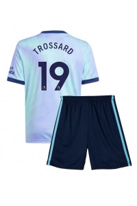 Arsenal Leandro Trossard #19 Babytruitje 3e tenue Kind 2024-25 Korte Mouw (+ Korte broeken)